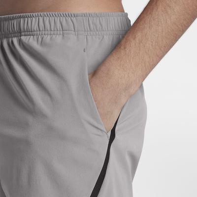 Nike Mens Flex Ace 9 Inch Shorts - Atmosphere Grey/Black - main image