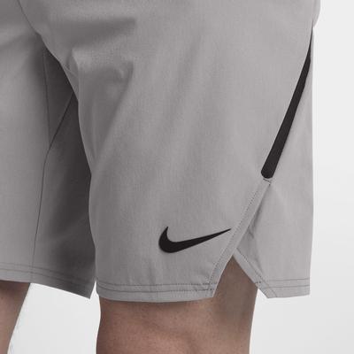 Nike Mens Flex Ace 9 Inch Shorts - Atmosphere Grey/Black
