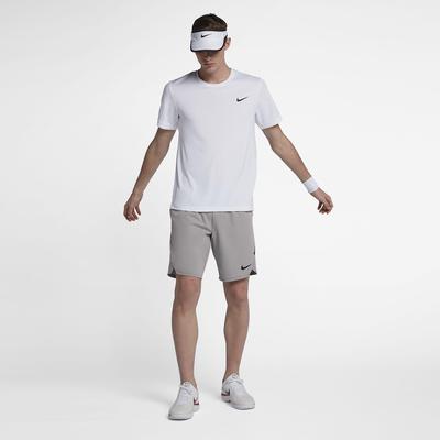 Nike Mens Flex Ace 9 Inch Shorts - Atmosphere Grey/Black - main image