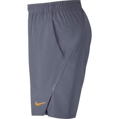 Nike Mens Flex Ace 9 Inch Shorts - Light Carbon/Canyon Gold - main image