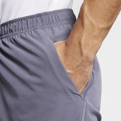 Nike Mens Flex Ace 9 Inch Shorts - Light Carbon/Canyon Gold - main image
