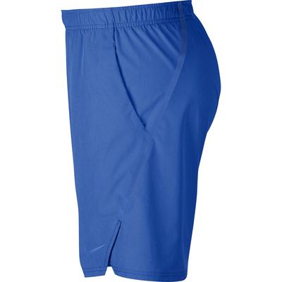 Nike Mens Flex Ace 9 Inch Tennis Shorts - Signal Blue/White - main image