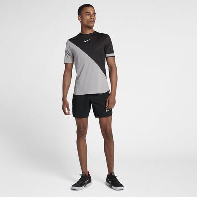 Nike Mens Court Flex Ace 7 Inch Shorts - Black