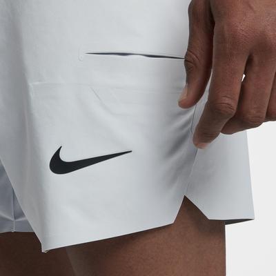 Nike Mens Court Flex Ace 7 Inch Shorts - Pure Platinum Grey