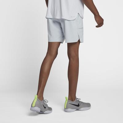 Nike Mens Court Flex Ace 7 Inch Shorts - Pure Platinum Grey - main image