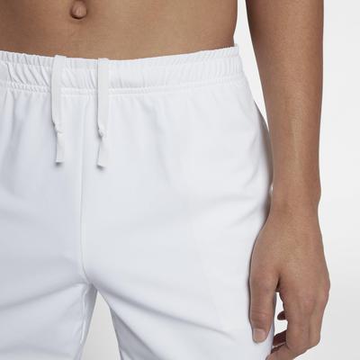 Nike Mens Court Flex Ace 7 Inch Shorts - White/Black