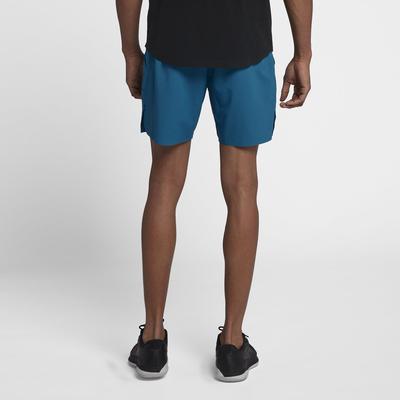 Nike Mens Court Flex Ace 7 Inch Shorts - Green Abyss/Black - main image