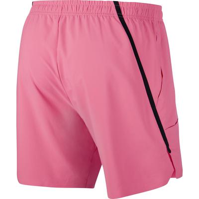 Nike Mens Court Flex Ace 7 Inch Shorts - Sunset Pulse/Black - main image