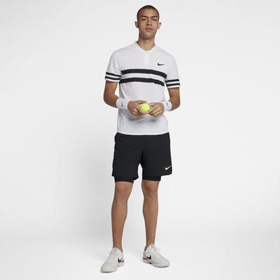 Nike Mens Flex Ace 7 Inch 2-in-1 Tennis Shorts - Black - main image