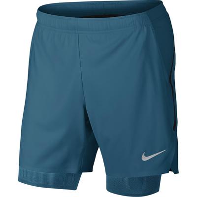 Nike Mens Flex Ace 7 Inch 2-in-1 Tennis Shorts - Green Abyss - main image