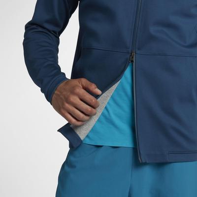 Nike Mens RF Tennis Jacket - Blue Force/Metallic Silver - main image