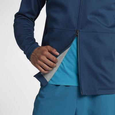 Nike Mens RF Tennis Jacket - Blue Force/Metallic Silver