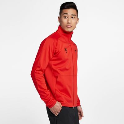Nike Mens RF Tennis Jacket - Habanero Red - main image