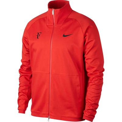 Nike Mens RF Tennis Jacket - Habanero Red