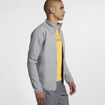 Nike Mens Rafa Tennis Jacket - Wolf Grey/Laser Orange