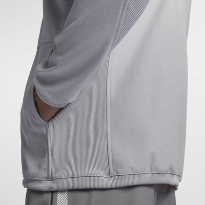 Nike Mens Rafa Tennis Jacket - Wolf Grey/Laser Orange - main image