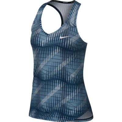 Nike Womens Pure Tennis Tank Top - Blue Force/White - main image