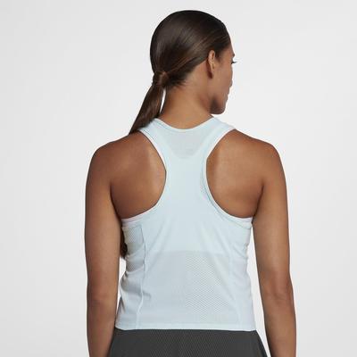 Nike Womens Zonal Cooling Slam Tank - Glacier Blue/White - main image