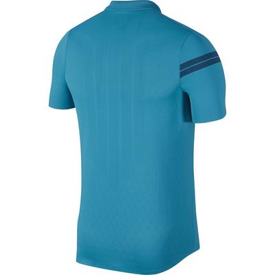 Nike Mens Zonal Cooling RF Advantage Polo - Force/Metallic Silver - main image
