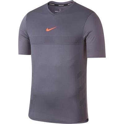 Nike Mens AeroReact Rafa Top - Gridiron/Light Carbon - main image