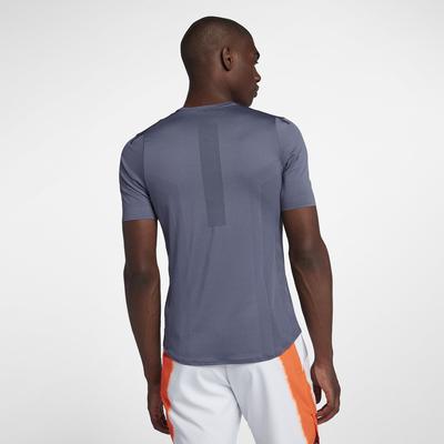 Nike Mens AeroReact Rafa Top - Gridiron/Light Carbon - main image