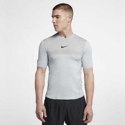 Nike Mens AeroReact Rafa Top - Pure Platinum - main image