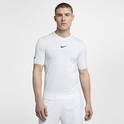 Nike Mens AeroReact Rafa Top - White - main image