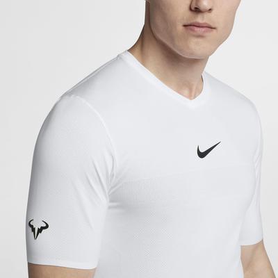 Nike Mens AeroReact Rafa Top - White - main image