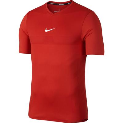 Nike Mens AeroReact Rafa Top - Habanero Red - main image