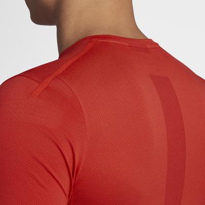 Nike Mens AeroReact Rafa Top - Habanero Red - main image