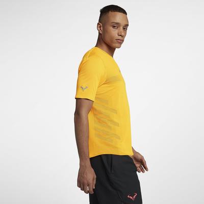Nike Mens AeroReact Rafa Top - Laser Orange - main image