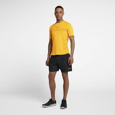 Nike Mens AeroReact Rafa Top - Laser Orange - main image