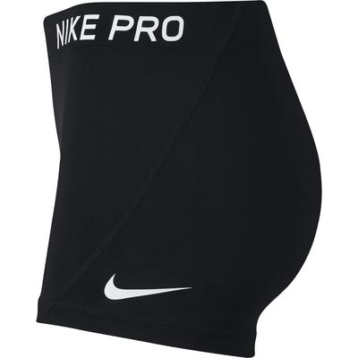 Nike Womens Pro 3 Inch Shorts Black White Extra Large Black