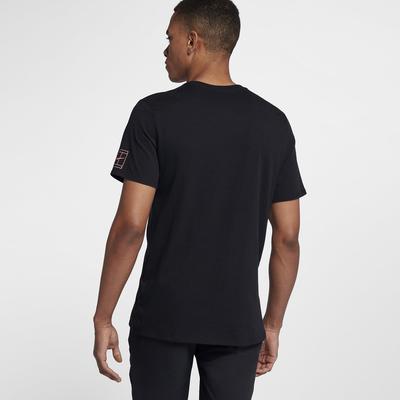 Nike Mens RF T-Shirt - Black/Lava Glow