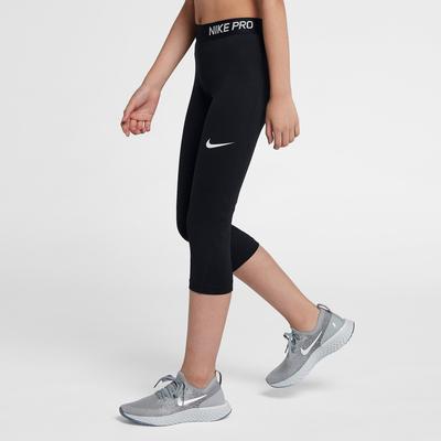 Nike Girls Pro Capri - Black - main image