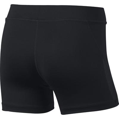 Nike Girls Pro Shorts - Black/White - main image