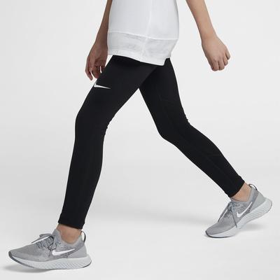 Nike Girls Pro Training Tights - Black - main image