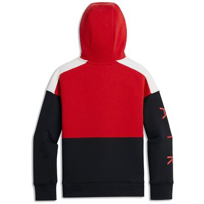 Nike Boys Air Full Zip Hoodie - University Red/Black/White - main image