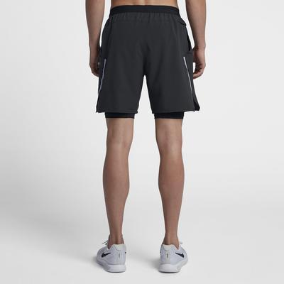 Nike Mens Flex Stride 2-in-1 Shorts - Black