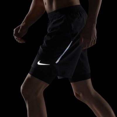 Nike Mens Flex Stride 2-in-1 Shorts - Black - main image
