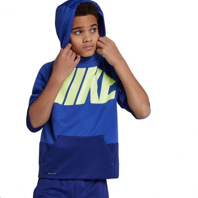 Nike Boys Therma GFX Hoodie - Blue - main image