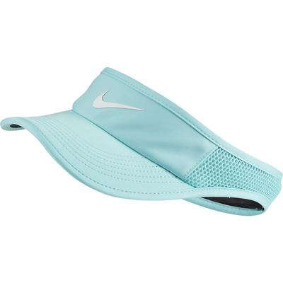 Nike Womens AeroBill Tennis Visor - Light Aqua - main image