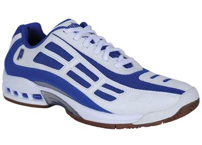 Prince Womens Renegade Squash Shoes - White/Royal Blue - main image