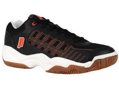 Prince Mens NFS Rally Squash Shoes - Black/White/Orange - main image