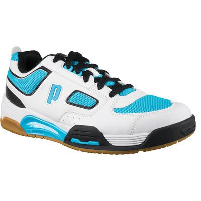 Prince Mens NFS Assault Squash Shoes - White/Blue - main image