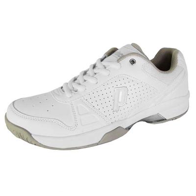 Prince Womens Advantage Lite Tennis Shoes - White/Silver - main image