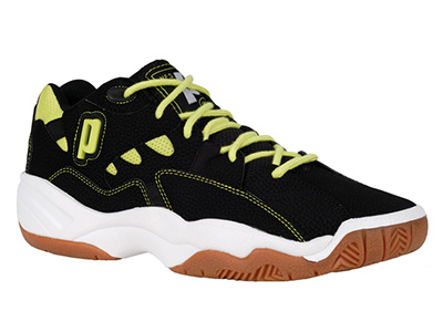Prince NFS Indoor II Squash Shoes - Black/Yellow - main image