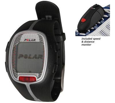 Polar RS300X SD (incl Footpod) Running Heart Rate Monitor - Black - main image