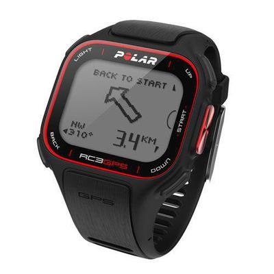 Polar RC3 GPS Enabled Sports Watch & Heart Rate Monitor - Black - main image