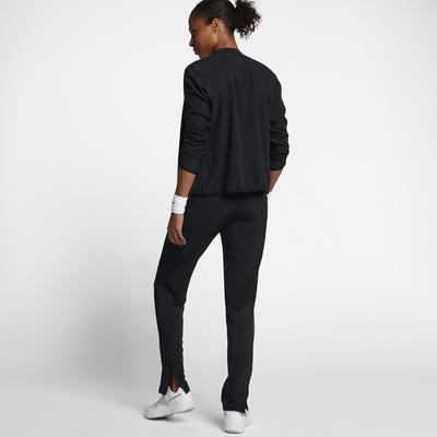 Nike Womens Tennis Warm-Up Tracksuit - Black/White - main image